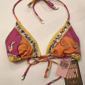 Juicy Couture Beach Royalty Triangle Bikini Top